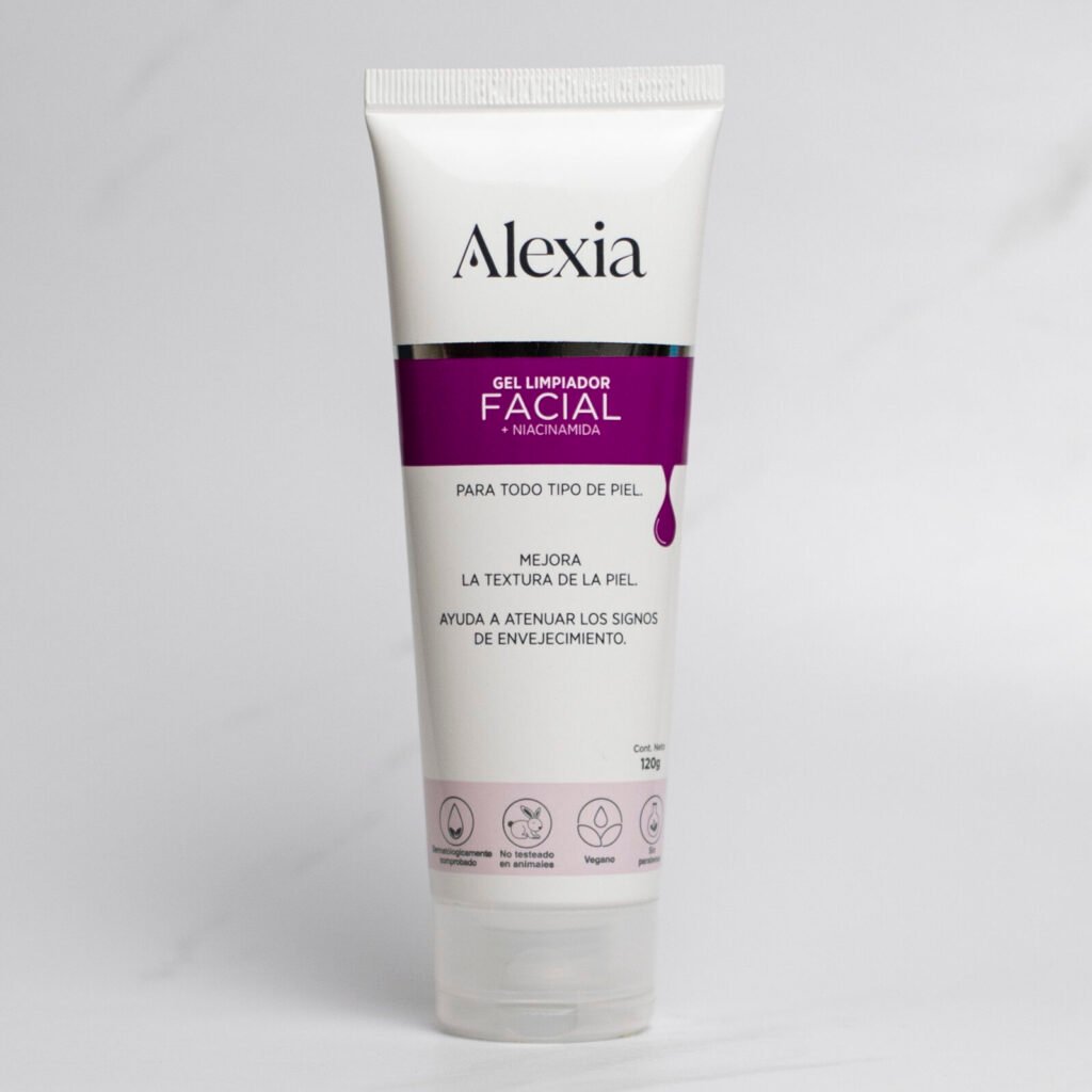 gel limpiador con niacinamida alexia